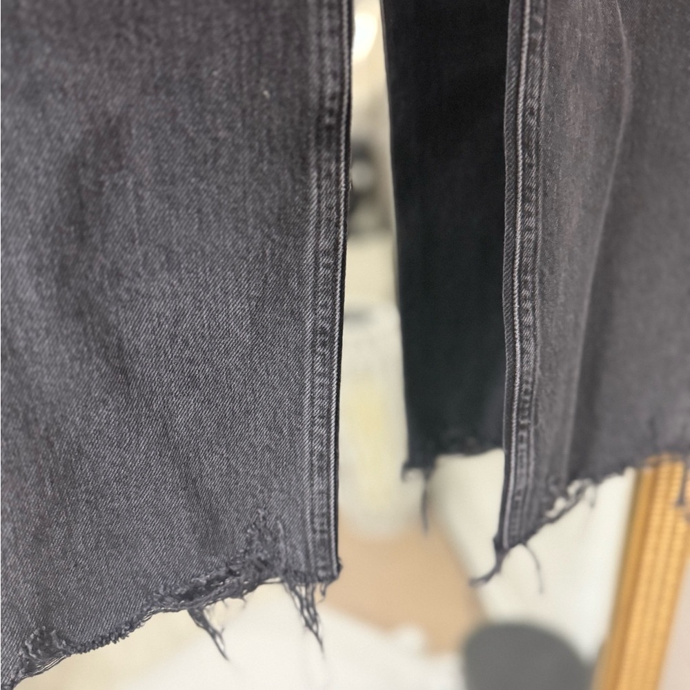 Agolde Riley Crop button down jeans - Picture 9 of 13